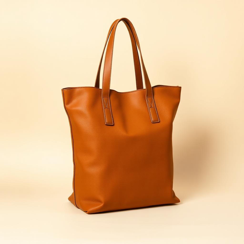 Aureline Structured Leather Tote