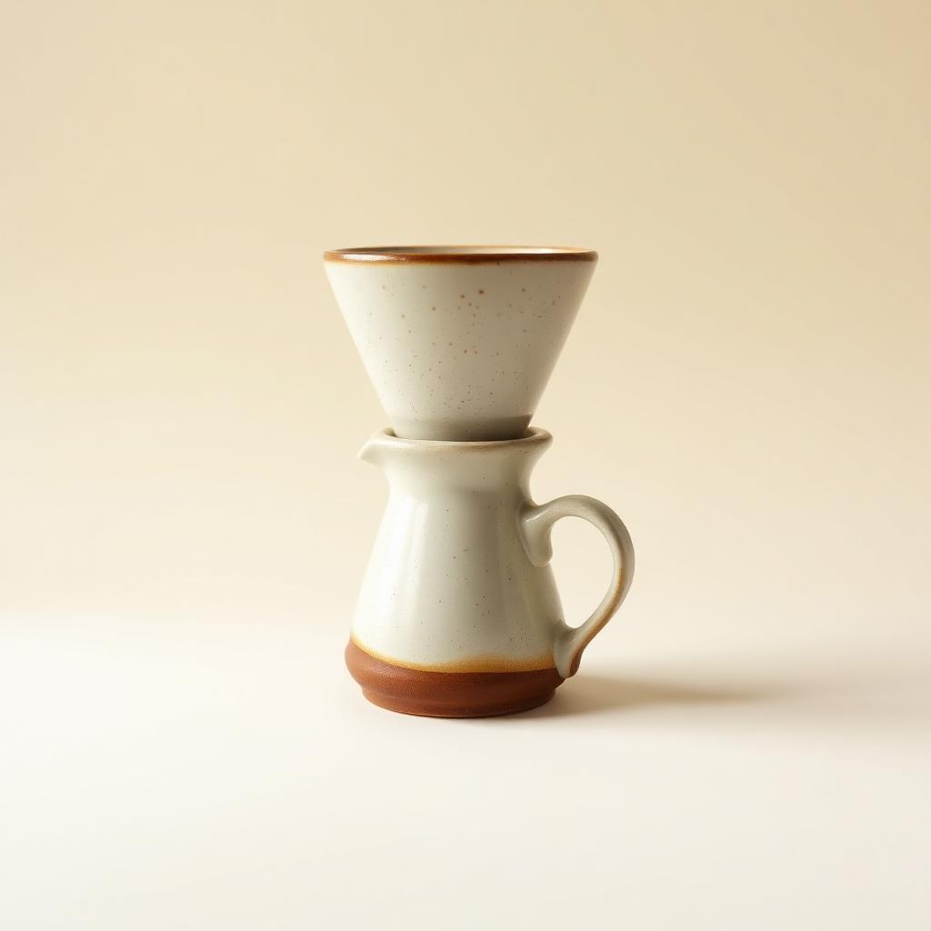 Ember & Oak Stoneware Pour-Over Set