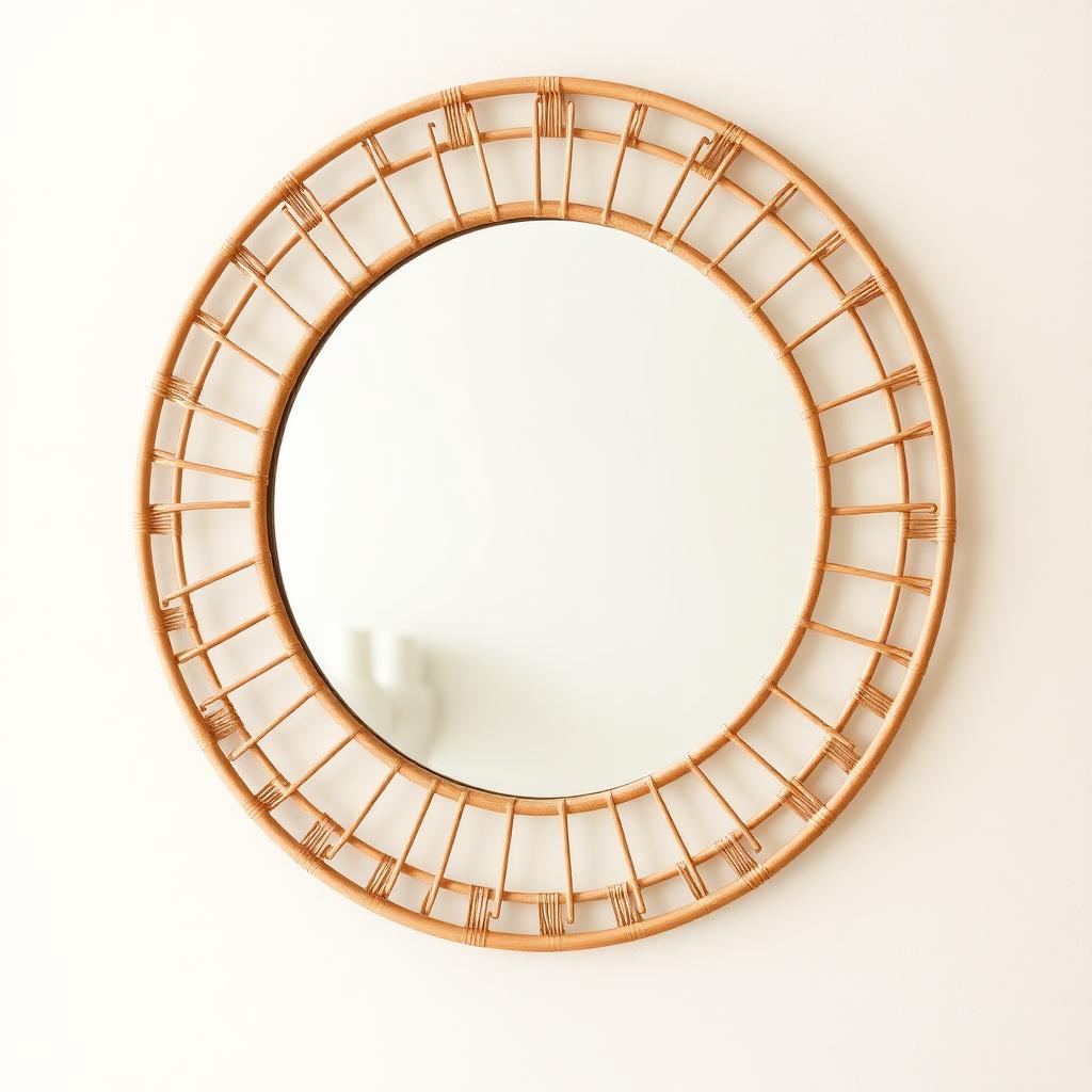 Willow & Ash Rattan Wall Mirror