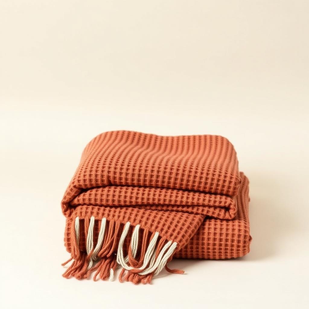 MoonRest Waffle Weave Throw