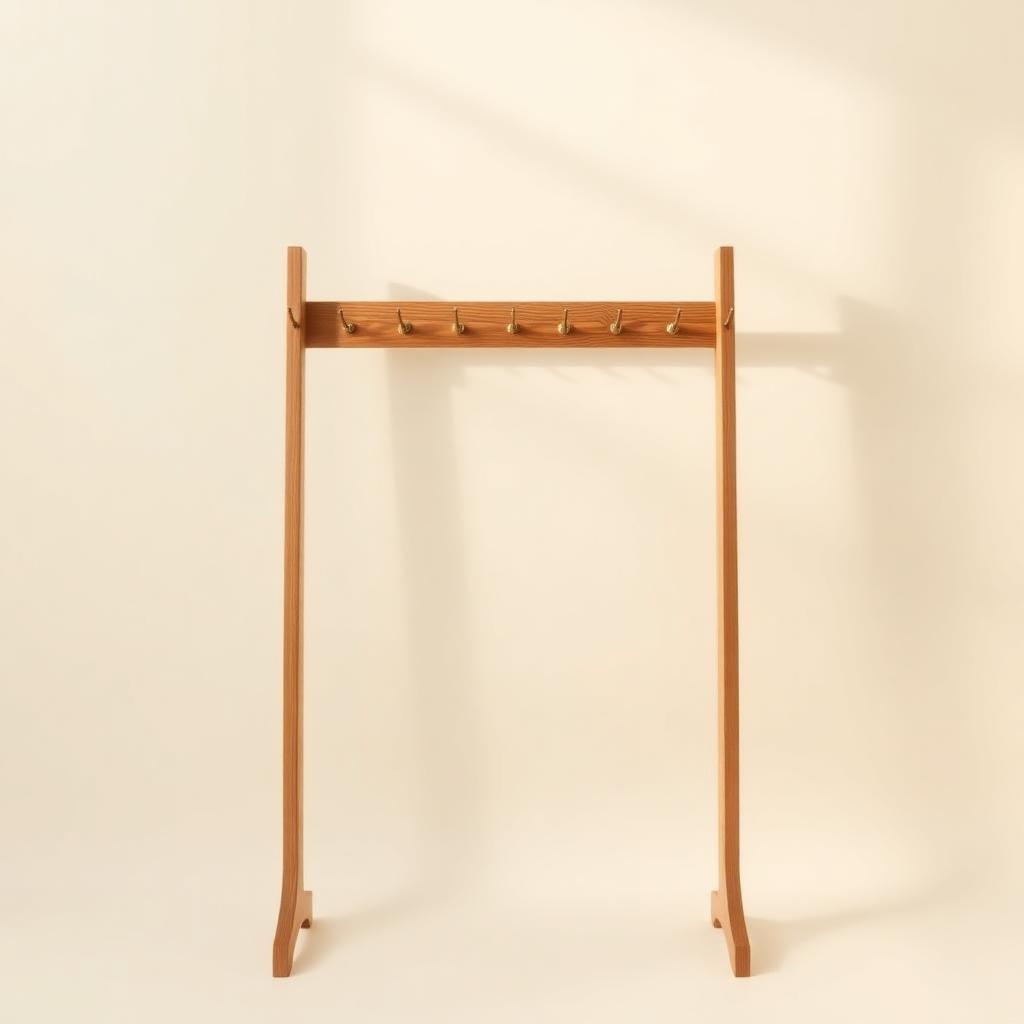 NovaNest Minimalist Coat Rack