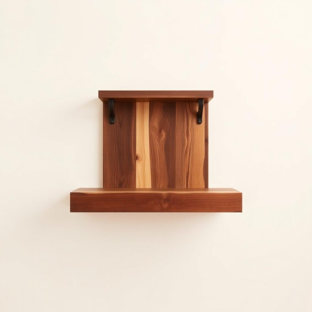 Ember & Oak Reclaimed Wood Floating Shelf