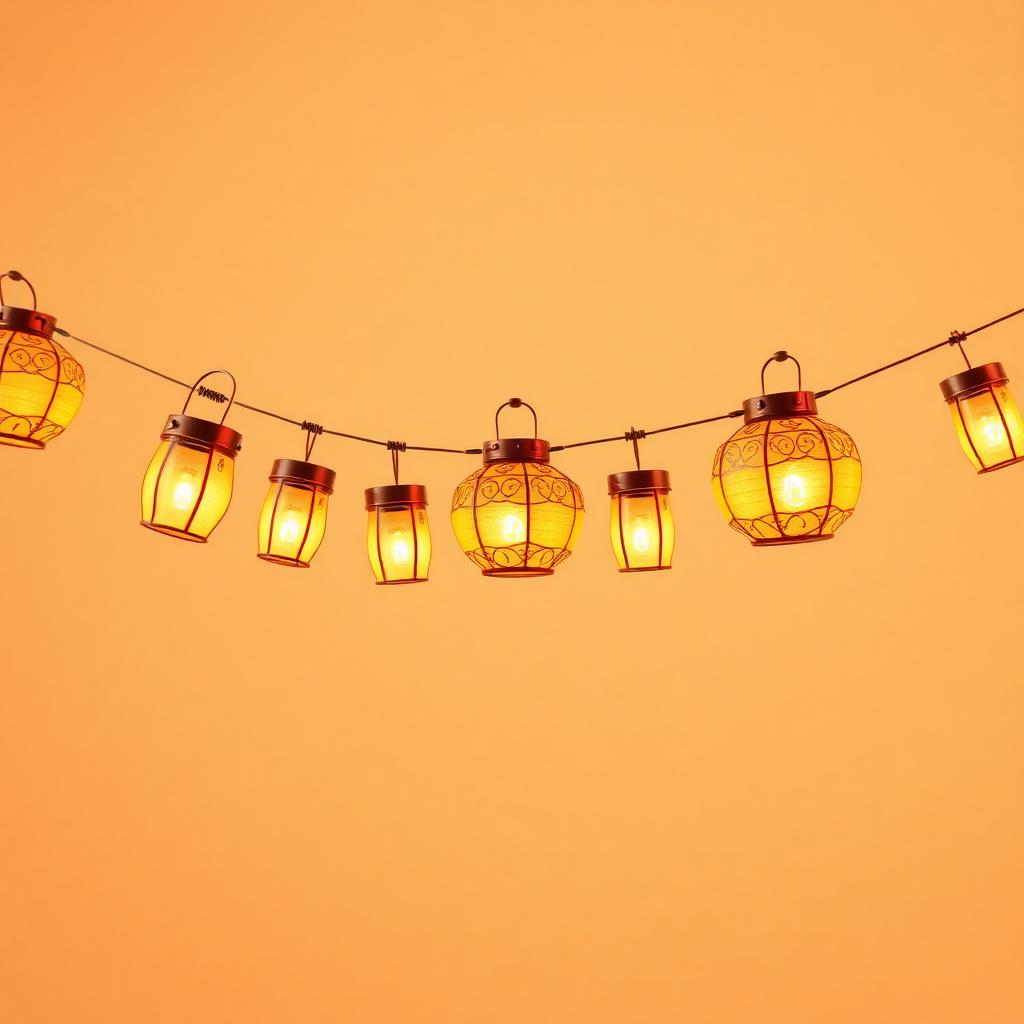 Terra Bloom Solar Lantern String Lights