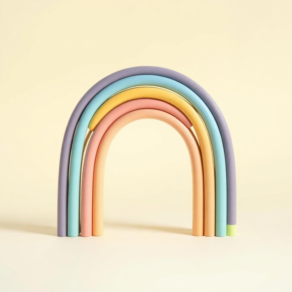 Cubby Kingdom Stacking Rainbow